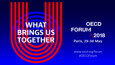 La OCDE Week 2018 reunirá diversas actividades en pro de las políticas públicas para el bienestar. Tendrá lugar en el Centro de Conferencias de la OCDE en París, Francia, del 29 al 30 de mayo de 2018. Y el tema central será “Lo que nos une”.