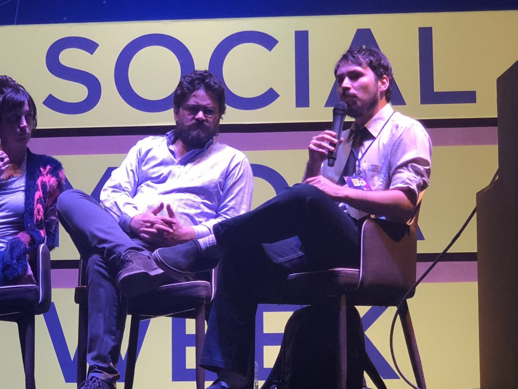 Para finalizar el primer día de la Social Media Week México, se realizó un panel titulado “#Closer La división social y la conectividad".