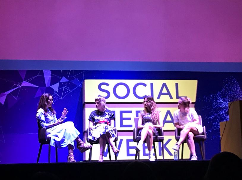 PANEL GIRLPOWER hablando de la Tecnología como agente de cambio social en SMWMéxico.