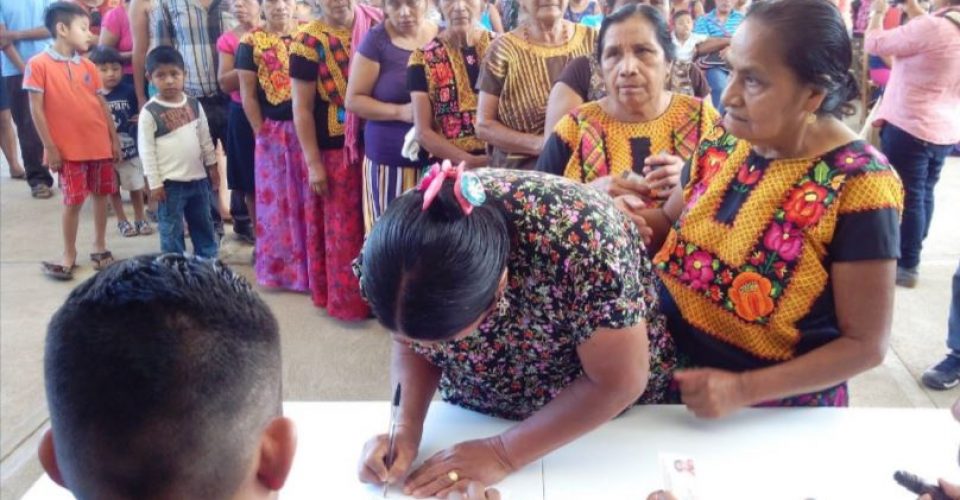 cinco mujeres indígenas fueron electas